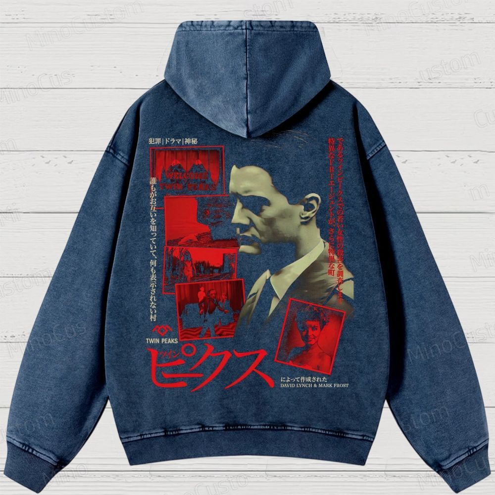 Cult Mystery Series Washed Hoodies 