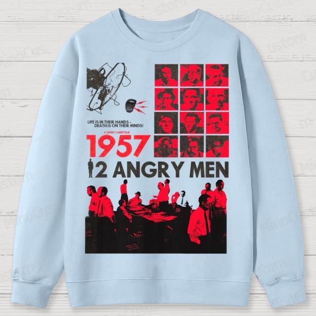 12 Angry Men 1957 Vintage Movie Cotton Sweatshirts 