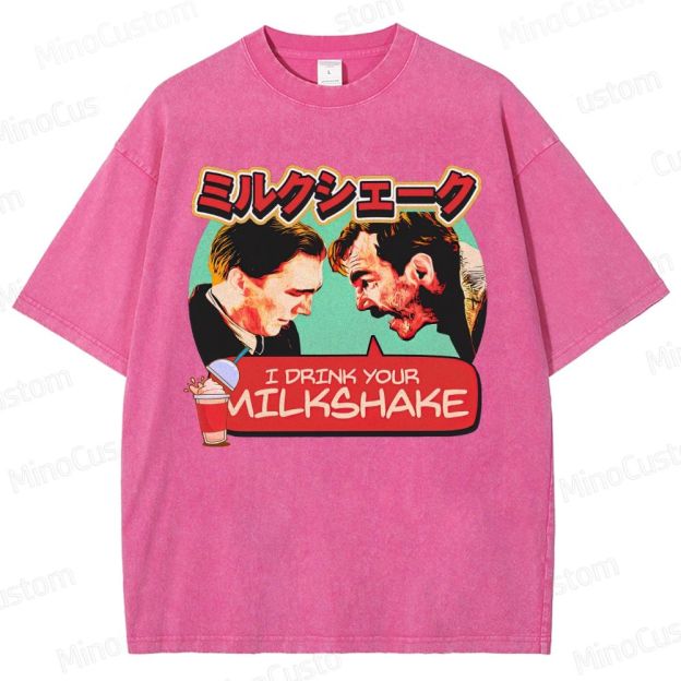 There Will Be Blood Retro Drama Graphic Washed Vintage T-Shirt