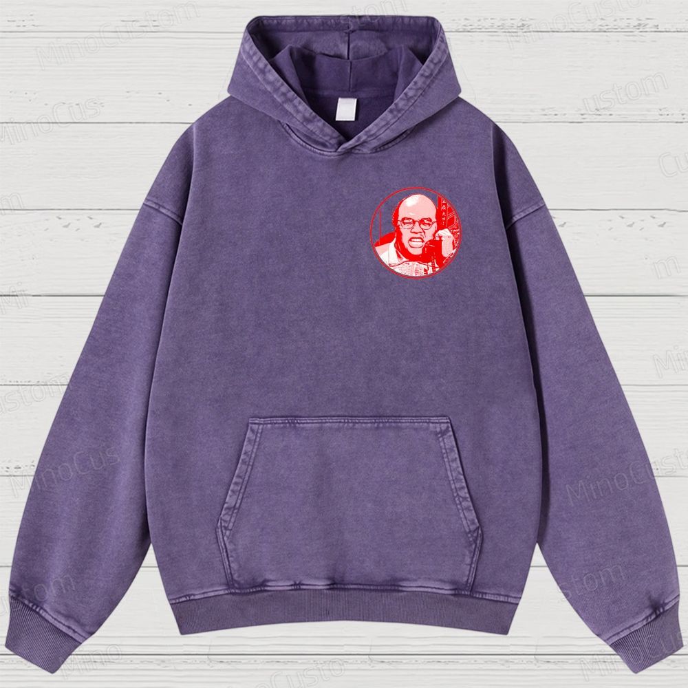 Seinfeld Hop Sing's Chinese Restaurant Retro Comedy Graphic Washed Vintage Hoodie