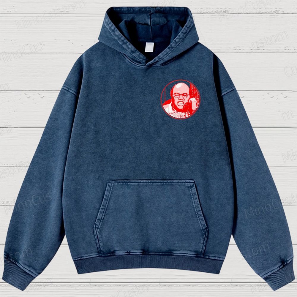 Seinfeld Hop Sing's Chinese Restaurant Retro Comedy Graphic Washed Vintage Hoodie