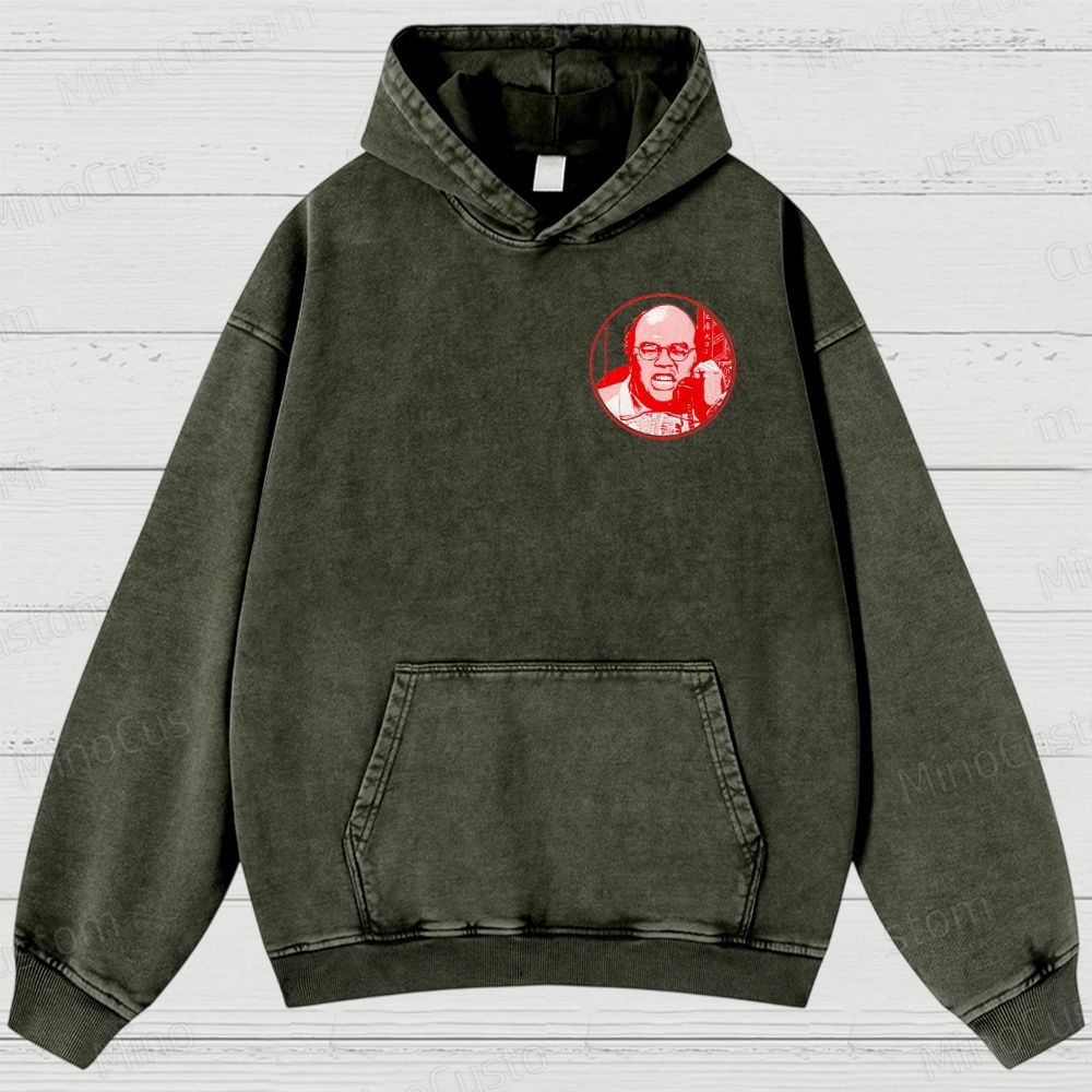 Seinfeld Hop Sing's Chinese Restaurant Retro Comedy Graphic Washed Vintage Hoodie