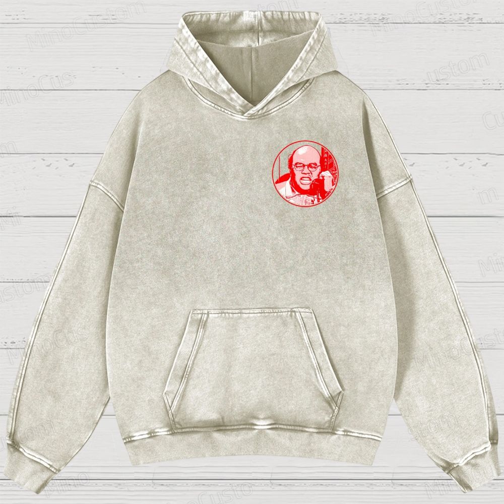 Seinfeld Hop Sing's Chinese Restaurant Retro Comedy Graphic Washed Vintage Hoodie