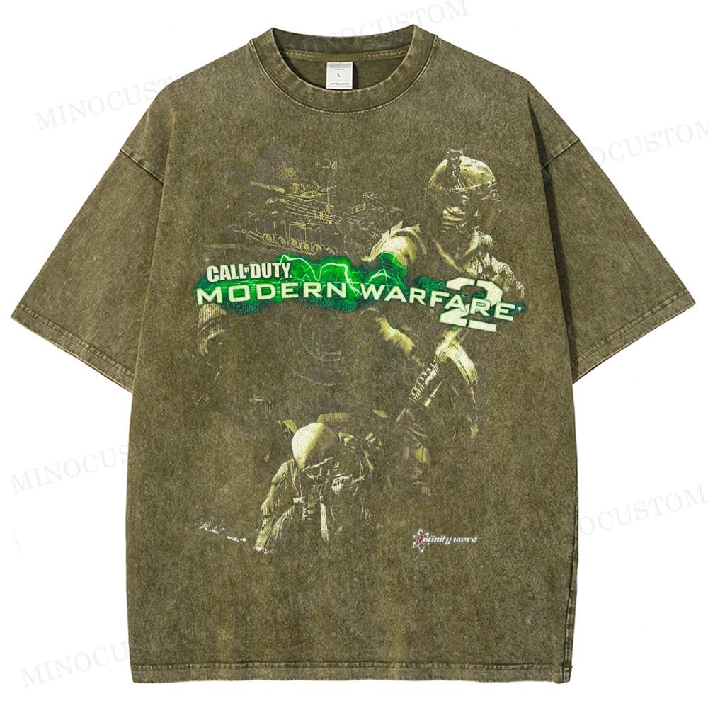 Call of Duty Modern Warfare 2 Vintage Washed T-Shirt