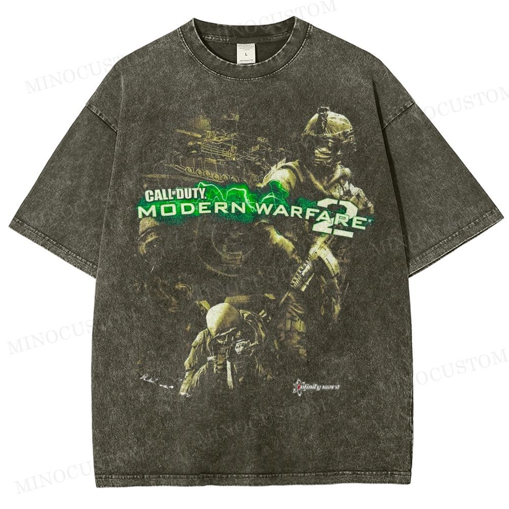 Call of Duty Modern Warfare 2 Vintage Washed T-Shirt