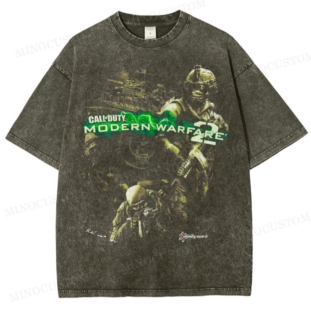 Call of Duty Modern Warfare 2 Vintage Washed T-Shirt