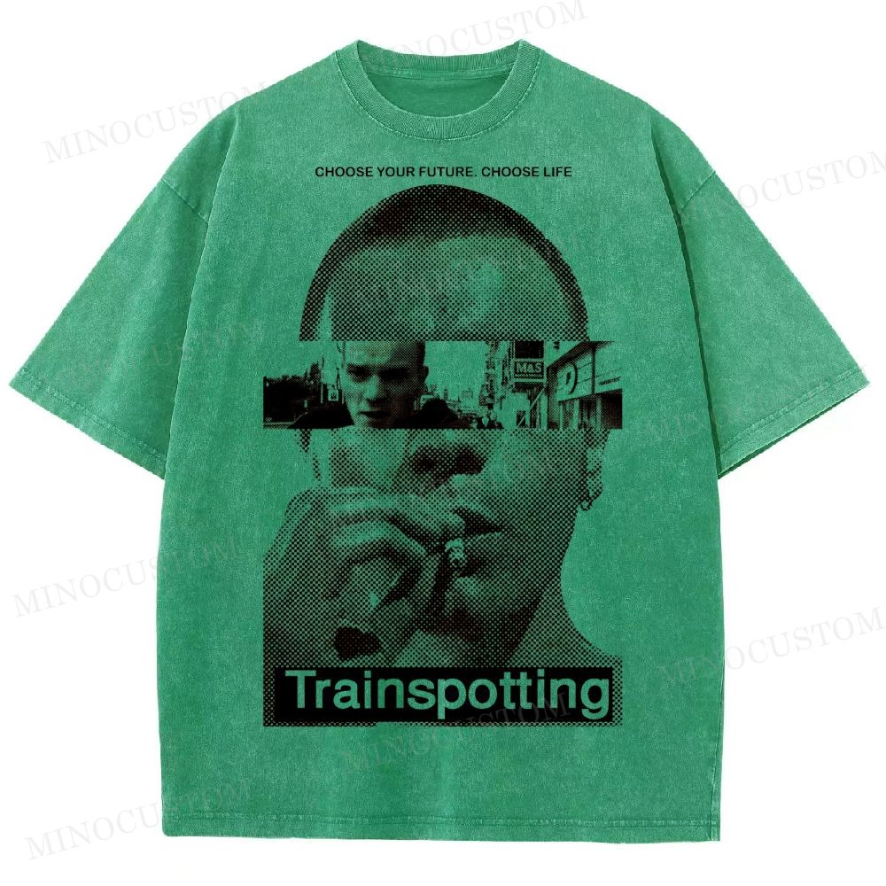 Trainspotting Movie Vintage Washed T-Shirt