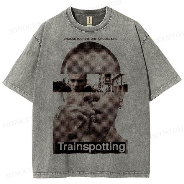 Trainspotting Movie Vintage Washed T-Shirt