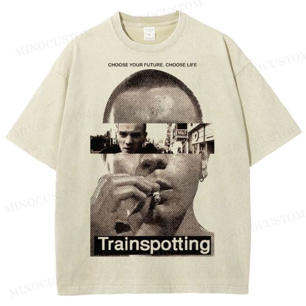 Trainspotting Movie Vintage Washed T-Shirt