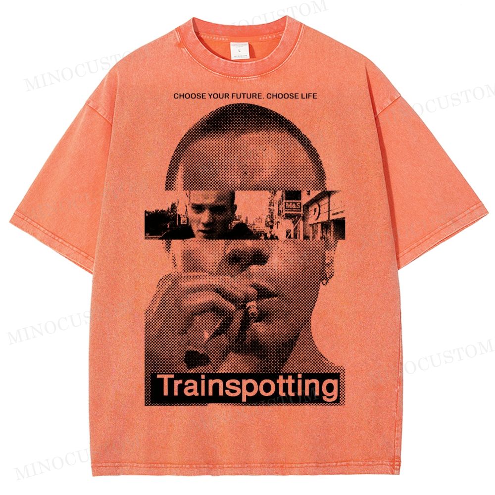 Trainspotting Movie Vintage Washed T-Shirt