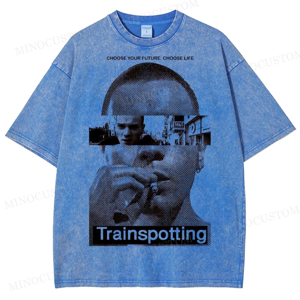 Trainspotting Movie Vintage Washed T-Shirt