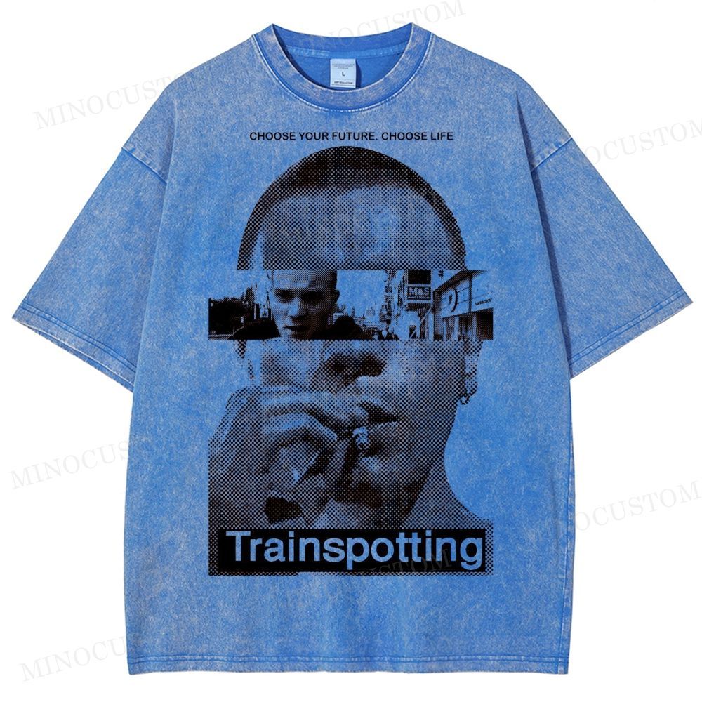 Trainspotting Movie Vintage Washed T-Shirt