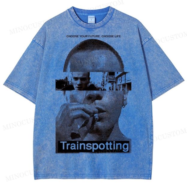 Trainspotting Movie Vintage Washed T-Shirt