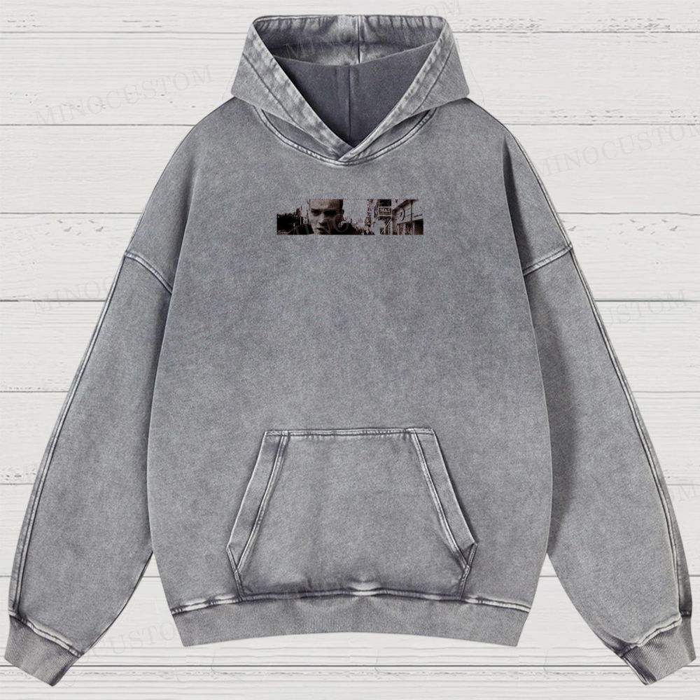 Trainspotting Movie Vintage Washed Hoodies 