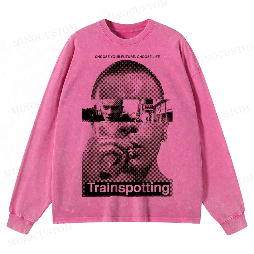 Trainspotting Movie Vintage Long Sleeve T-Shirt
