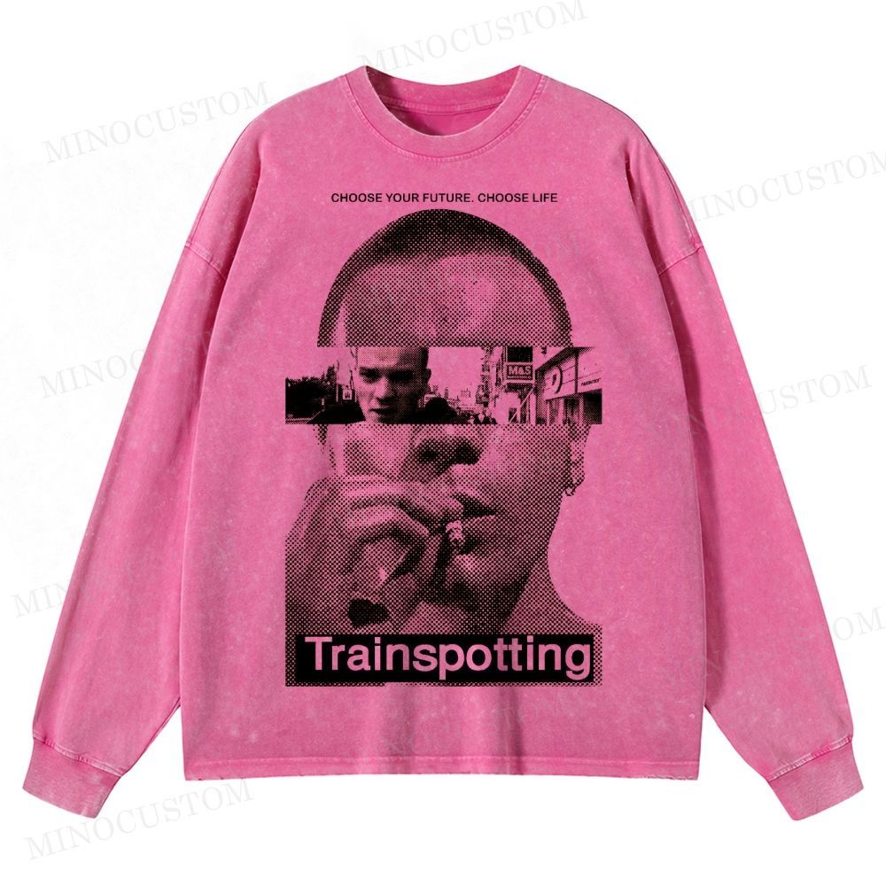 Trainspotting Movie Vintage Long Sleeve T-Shirt