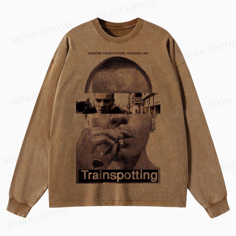 Trainspotting Movie Vintage Long Sleeve T-Shirt
