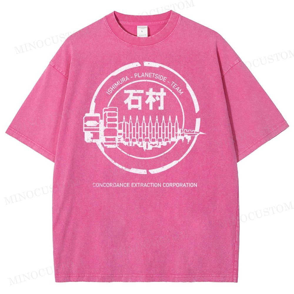 Dead Space Ishimura Concordance Extraction Corporation Washed T-Shirt 