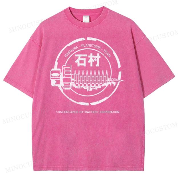 Dead Space Ishimura Concordance Extraction Corporation Washed T-Shirt 