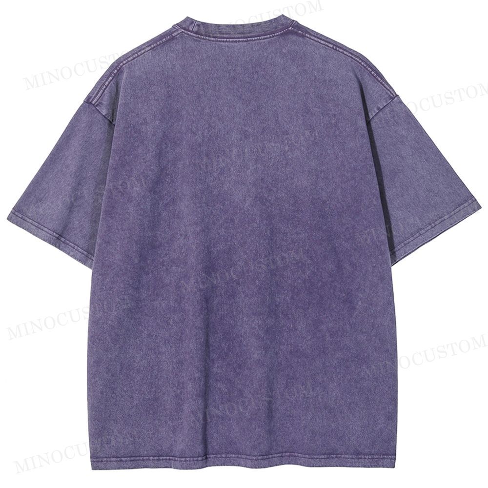 Super Mario Boo Ghost Gaming Graphic Washed T-Shirt 