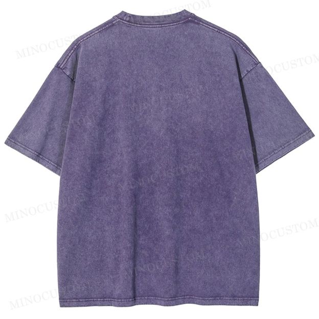 Super Mario Boo Ghost Gaming Graphic Washed T-Shirt 