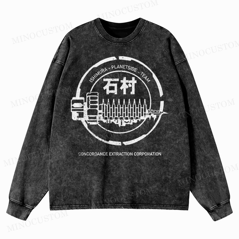 Dead Space Ishimura Concordance Extraction Corporation Long Sleeve Shirt