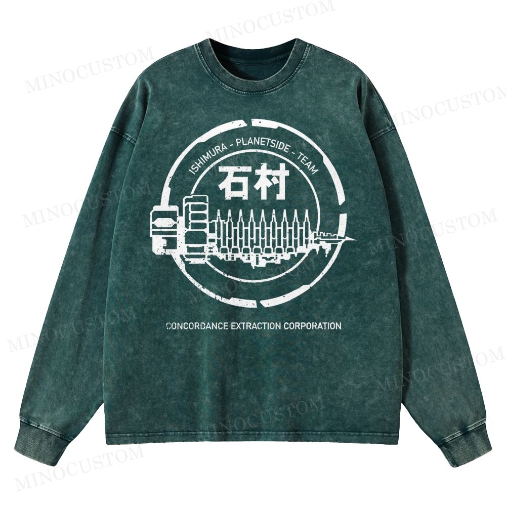 Dead Space Ishimura Concordance Extraction Corporation Long Sleeve Shirt