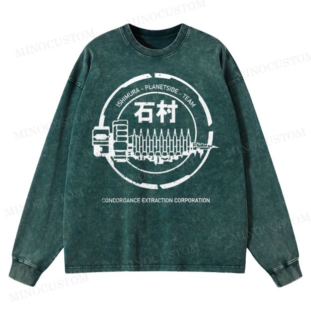 Dead Space Ishimura Concordance Extraction Corporation Long Sleeve Shirt