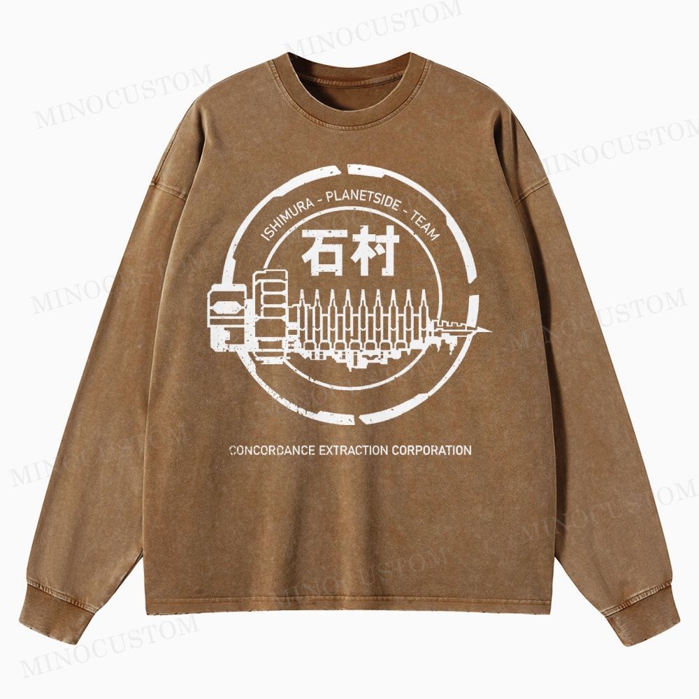 Dead Space Ishimura Concordance Extraction Corporation Long Sleeve Shirt