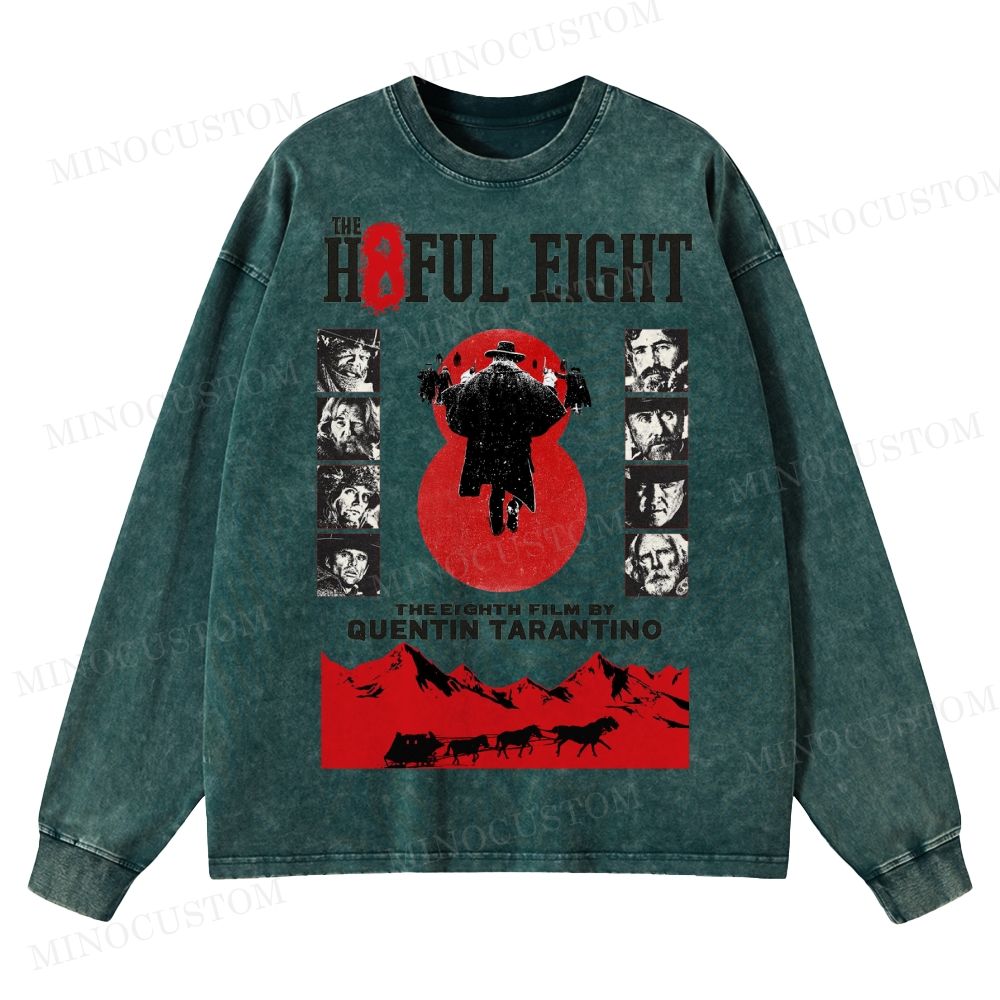 Quentin Tarantino Western Film Long Sleeve T - Shirt