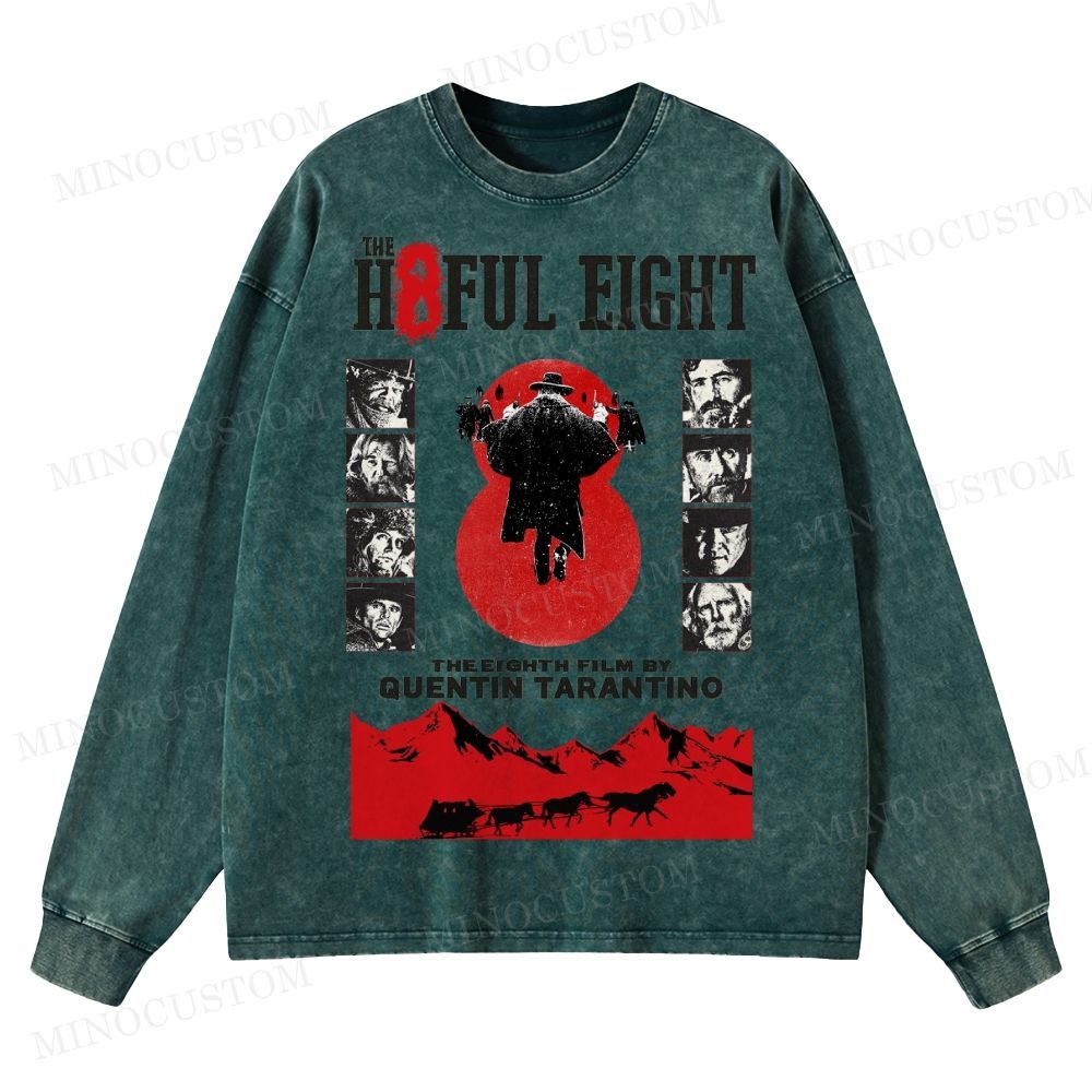 Quentin Tarantino Western Film Long Sleeve T - Shirt