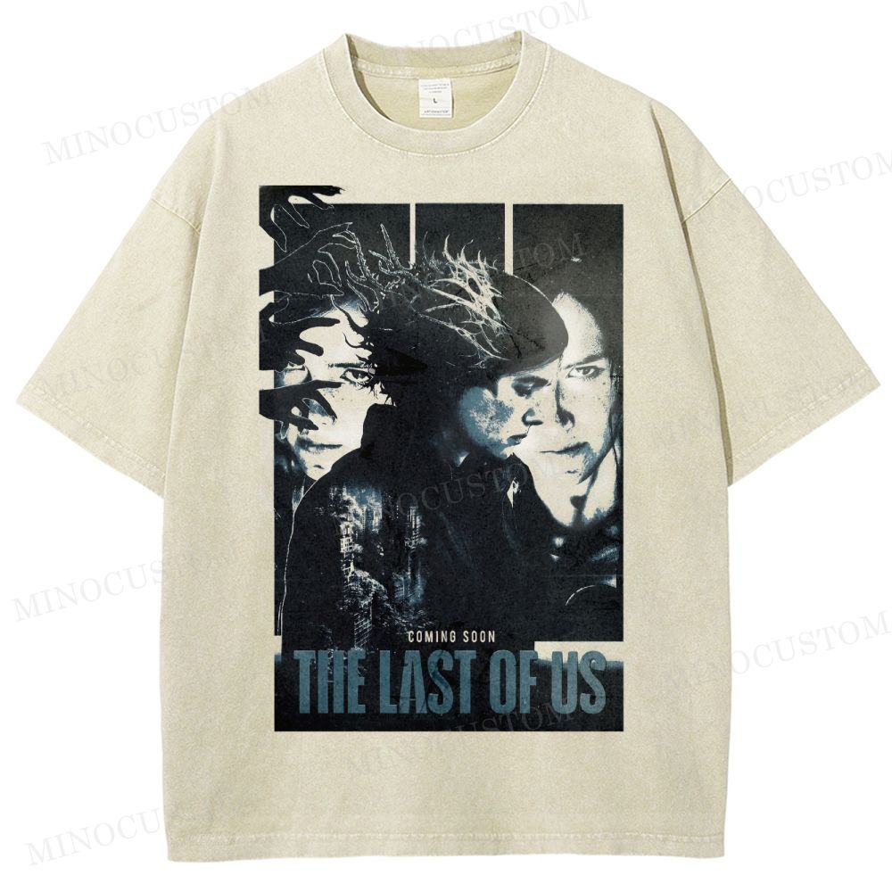 The Last of Us Fungal Portrait Washed T-Shirt 