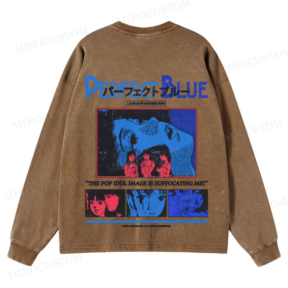 Unisex Crewneck Washed Sweatshirt 2511002846