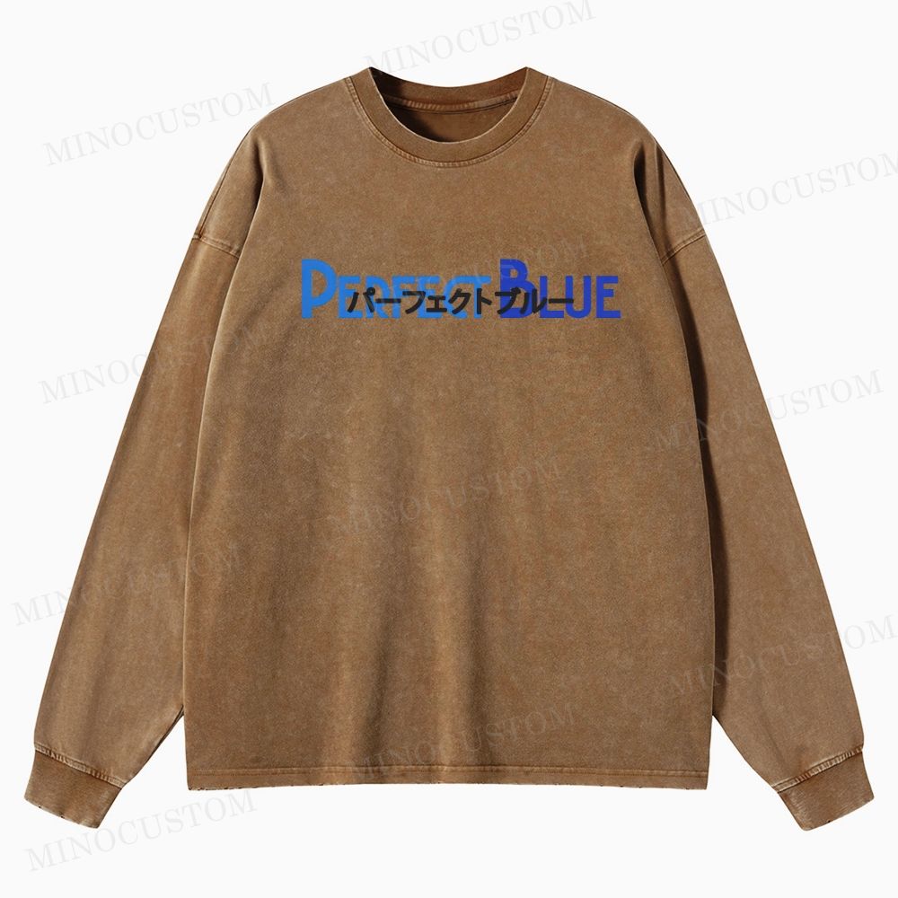 Unisex Crewneck Washed Sweatshirt 2511002846