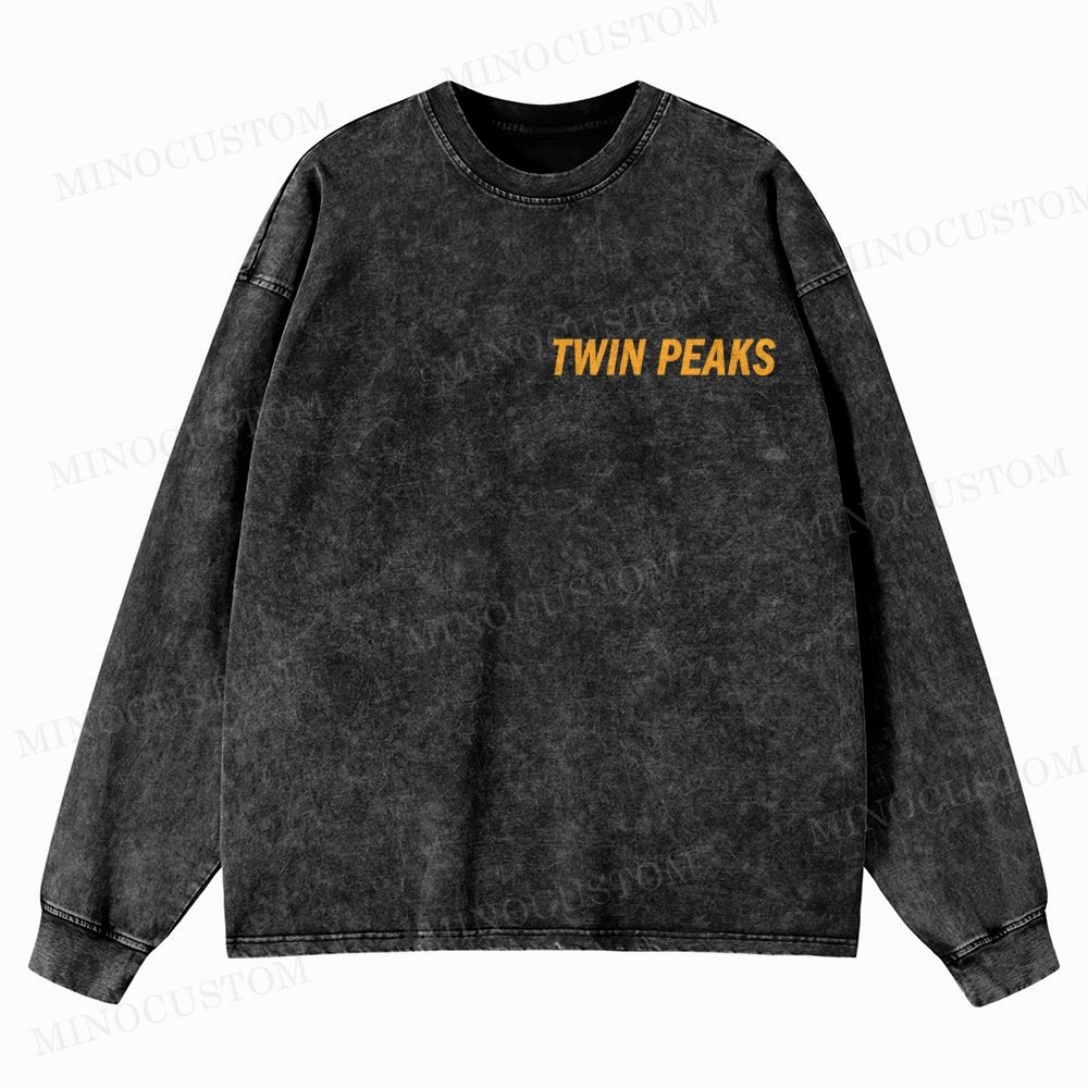 Unisex Crewneck Washed Sweatshirt 2511002871