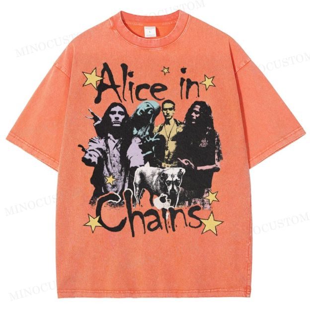 90s Rock Legends Tribute Washed T-Shirt 