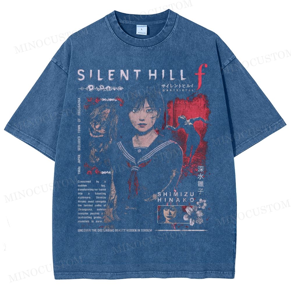 Silent Hill F Washed T-Shirt