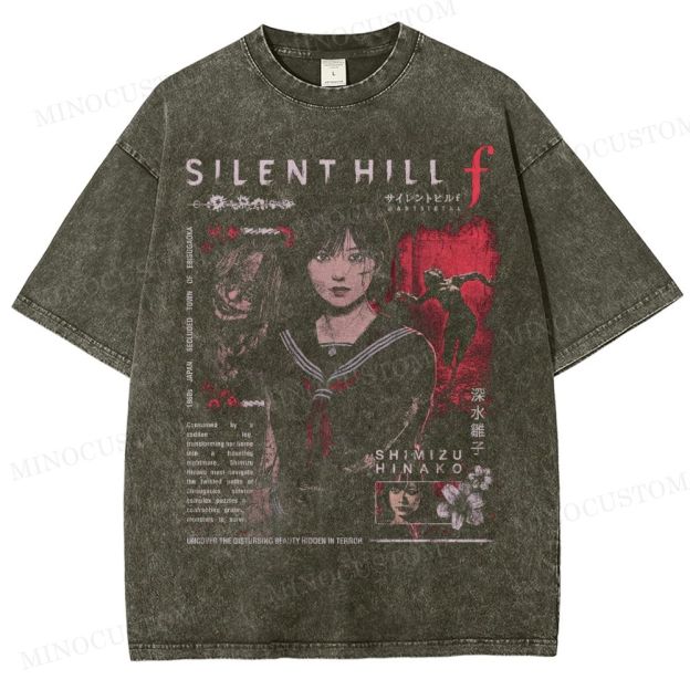 Silent Hill F Washed T-Shirt