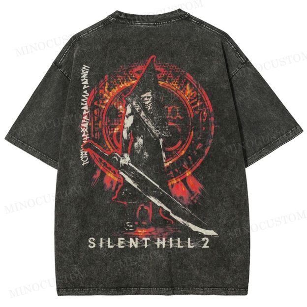  Horror Game Washed T-Shirt