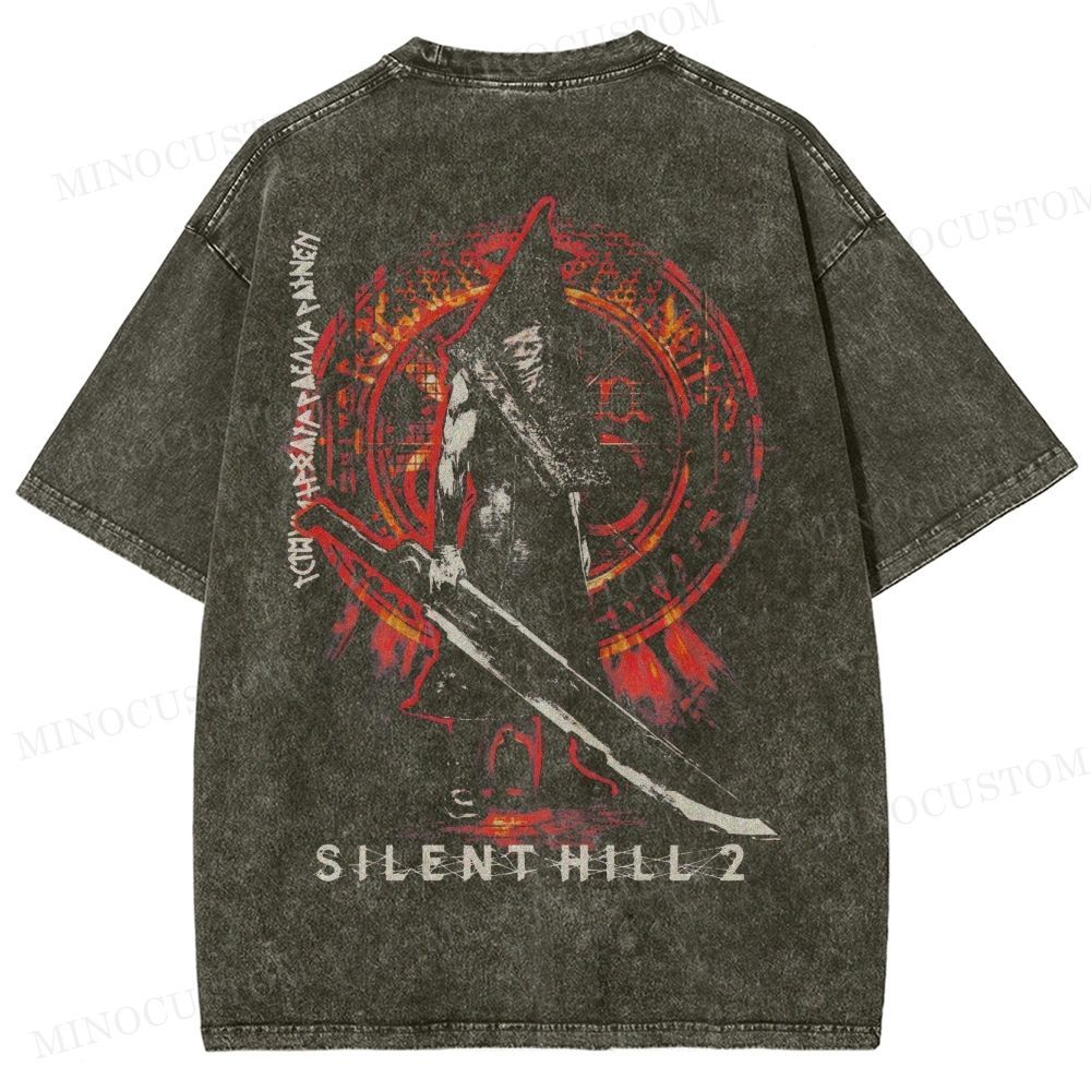  Horror Game Washed T-Shirt