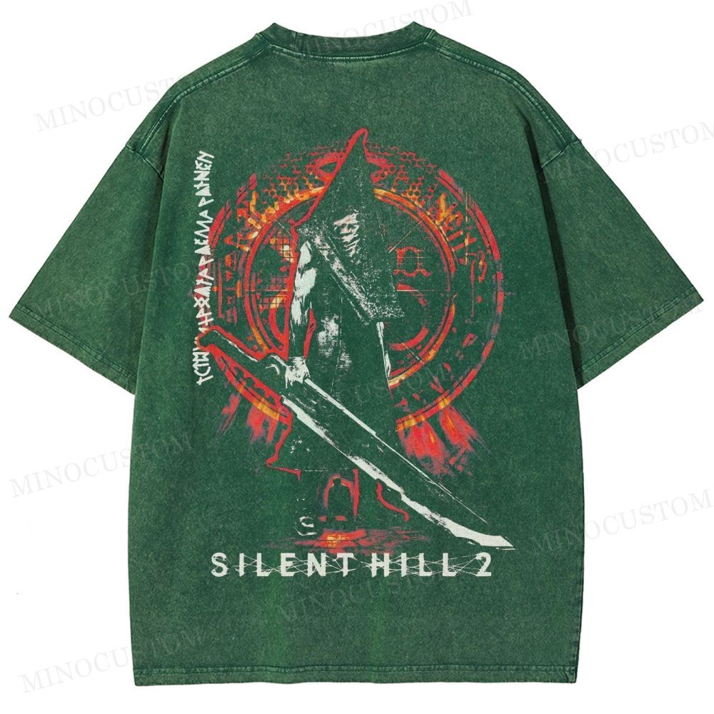  Horror Game Washed T-Shirt