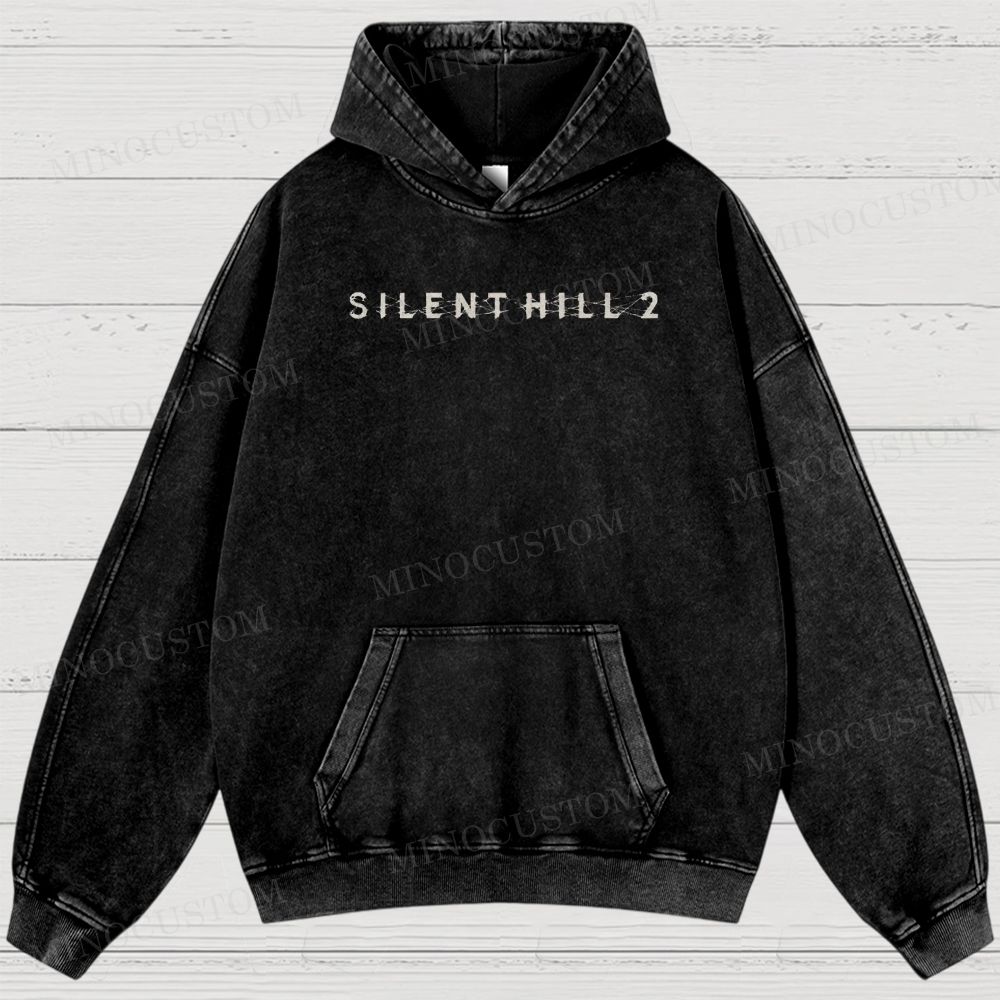  Horror Game Washed Hoodies 