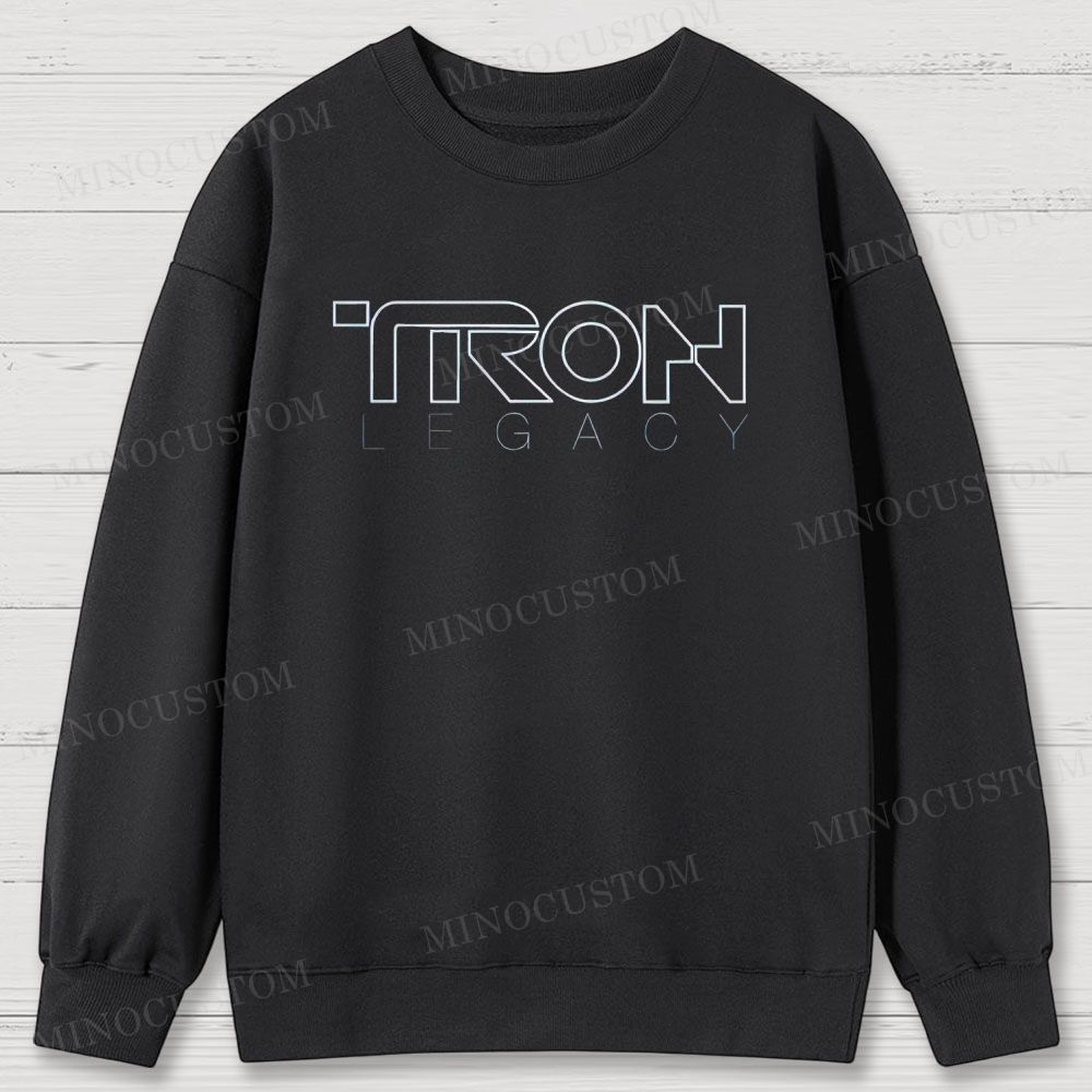 TRON: Legacy Sci - Fi Graphic Cotton Sweatshirts 