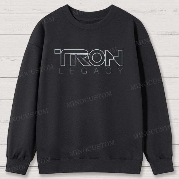 TRON: Legacy Sci - Fi Graphic Cotton Sweatshirts 