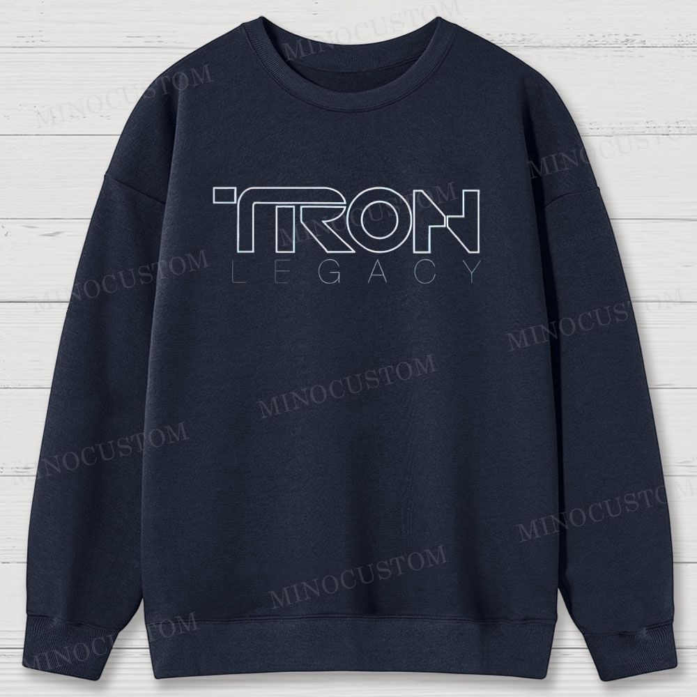 TRON: Legacy Sci - Fi Graphic Cotton Sweatshirts 