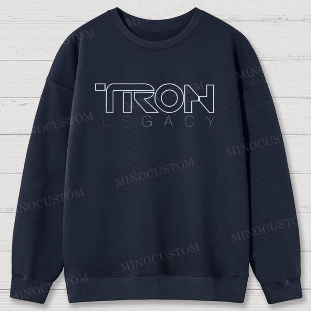 TRON: Legacy Sci - Fi Graphic Cotton Sweatshirts 