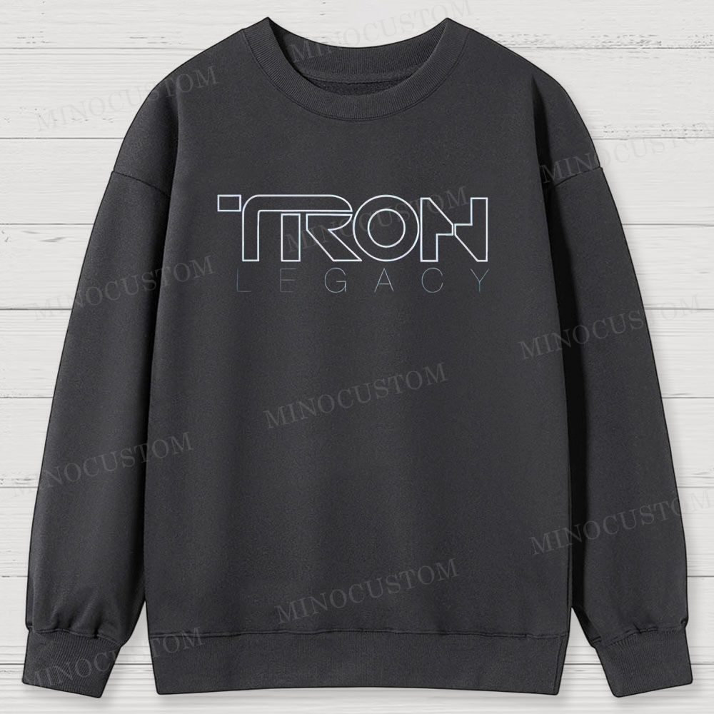 TRON: Legacy Sci - Fi Graphic Cotton Sweatshirts 