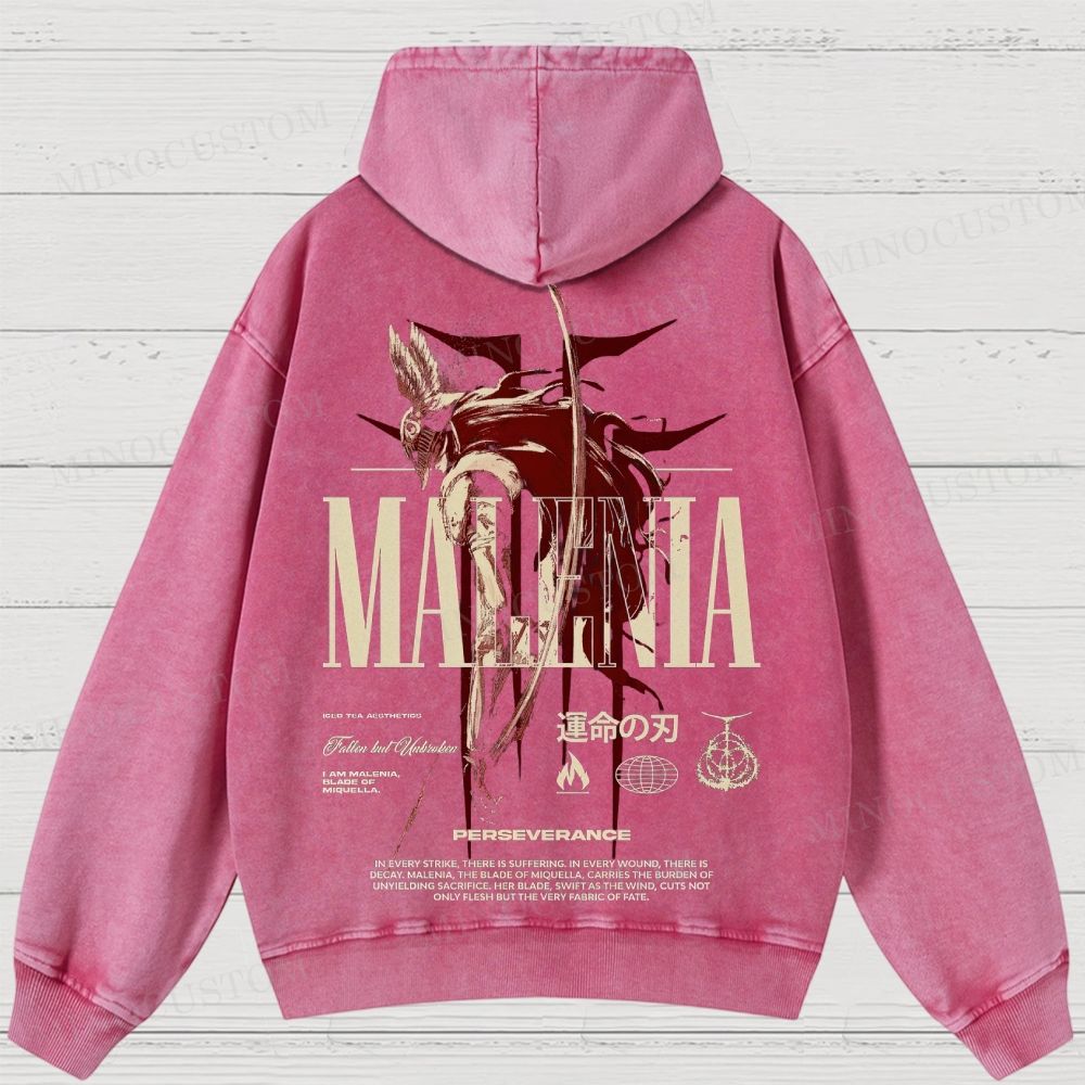 Elden Ring Vintag Game Washed Hoodies 