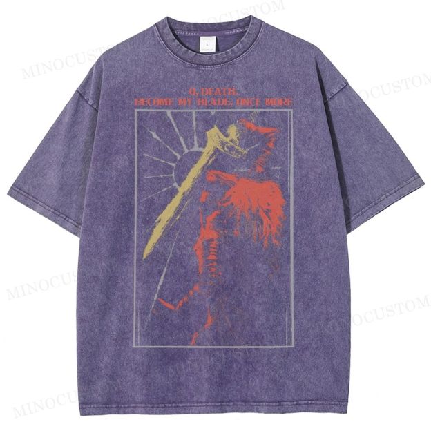O, Death Become My Blade Washed T-Shirt