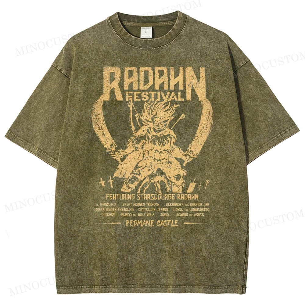 Elden Ring Radahn Festival Washed T-Shirt 